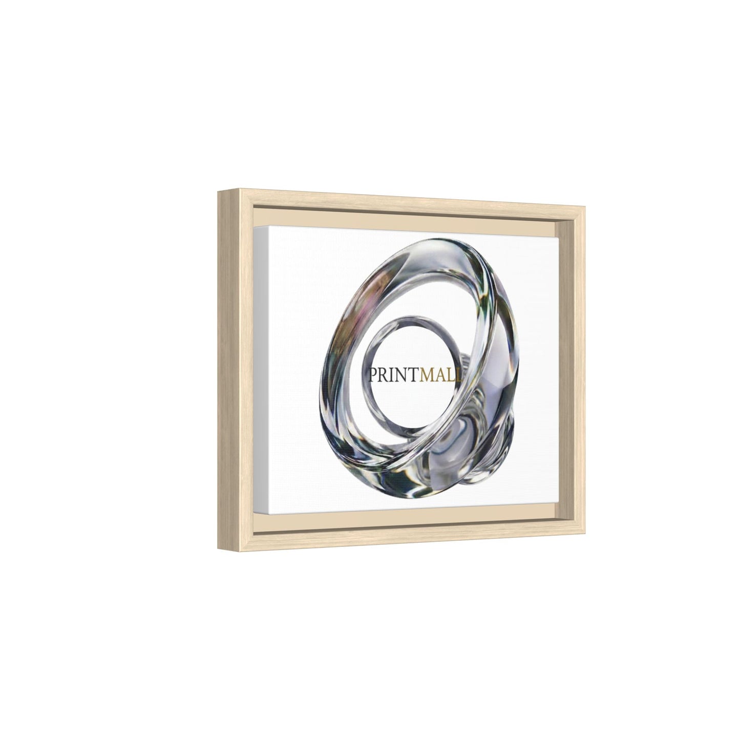 Interwoven Chrome Loop Canvas