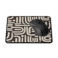 Abstract Maze Pattern Mouse Pad