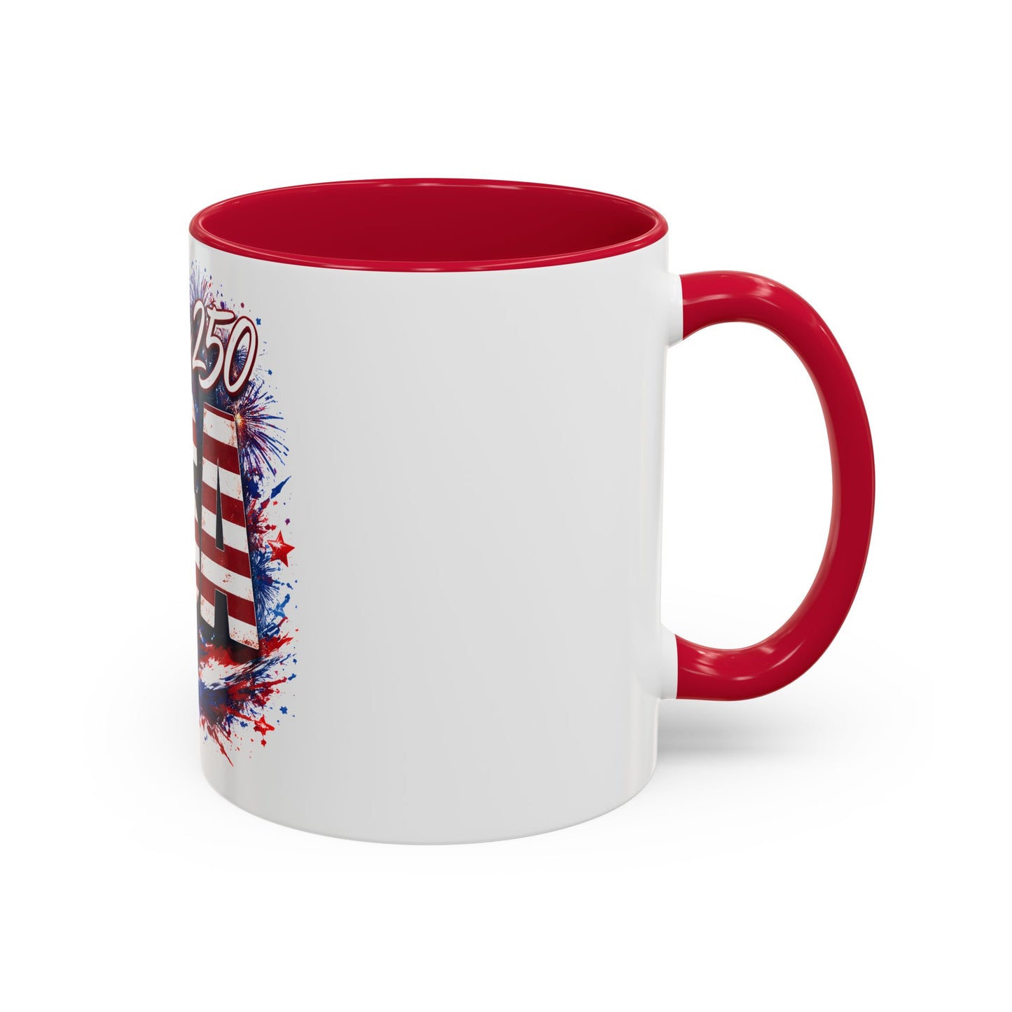 Patriotic USA 250 Celebration Coffee Mug