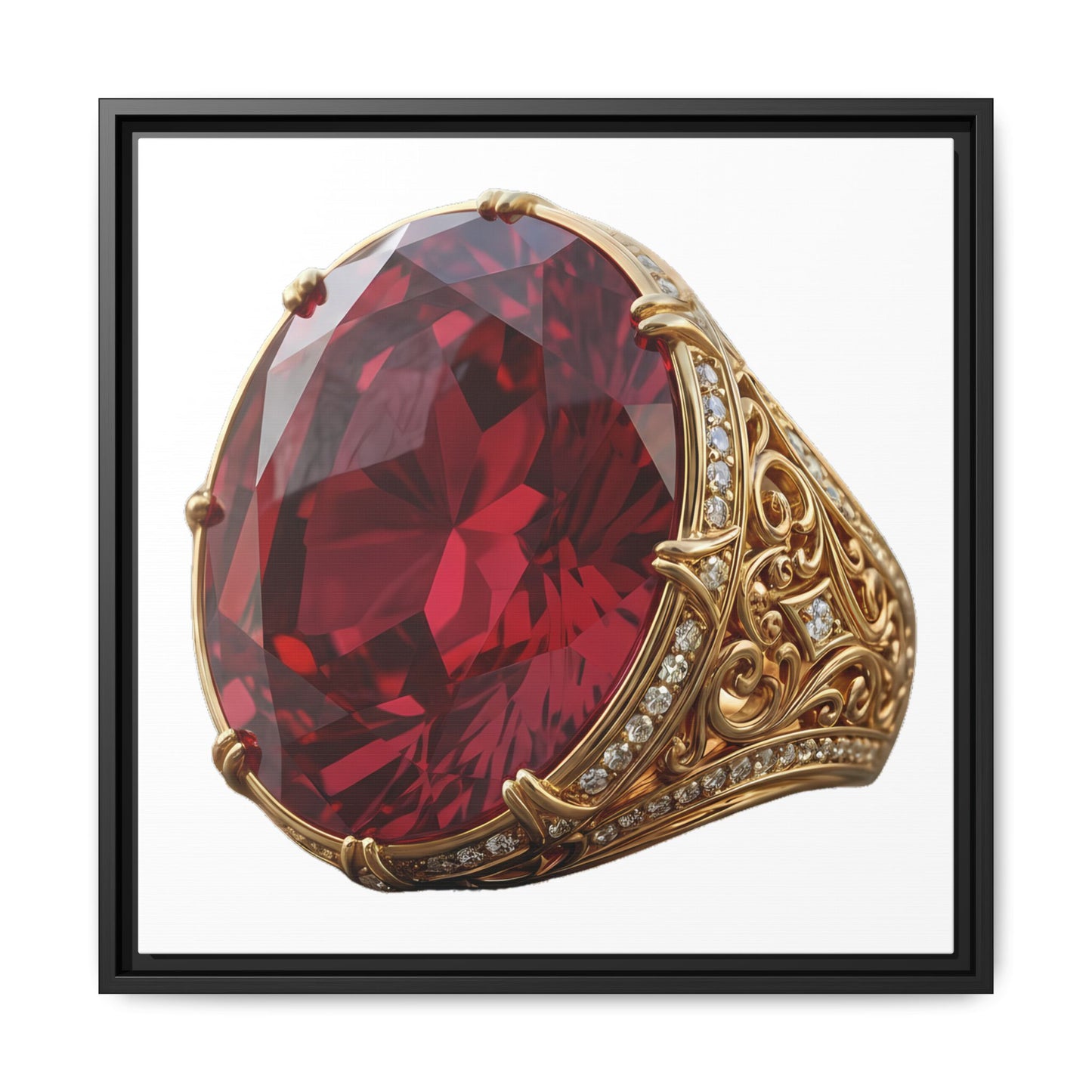 Heirloom Gemstone Canvas Print