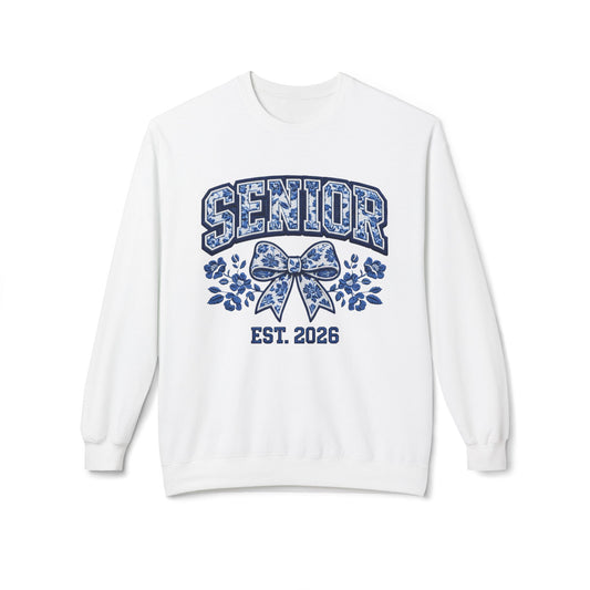 Senior 2026 Graphic Women's Crewneck Sweatshirt