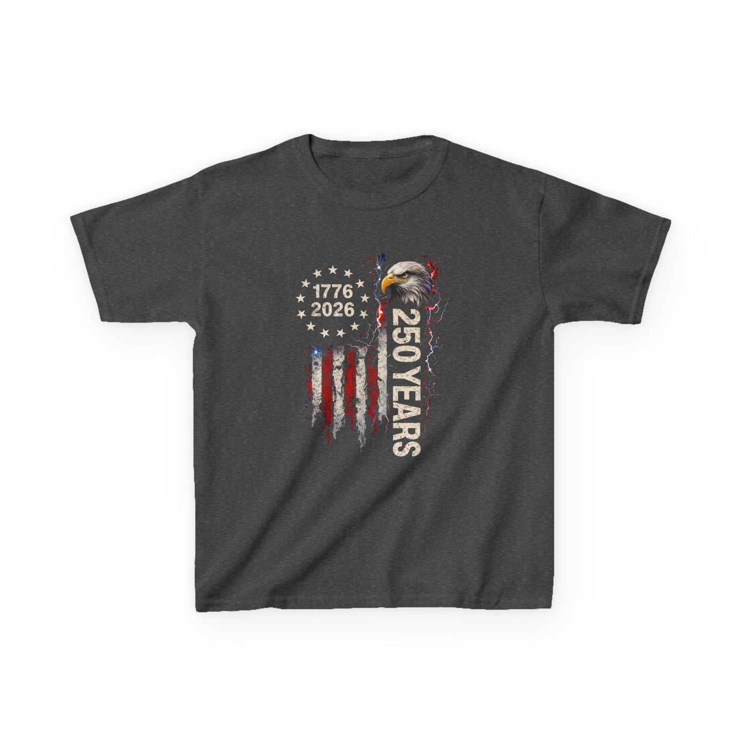 Youth America 250 Years Patriotic T-Shirt