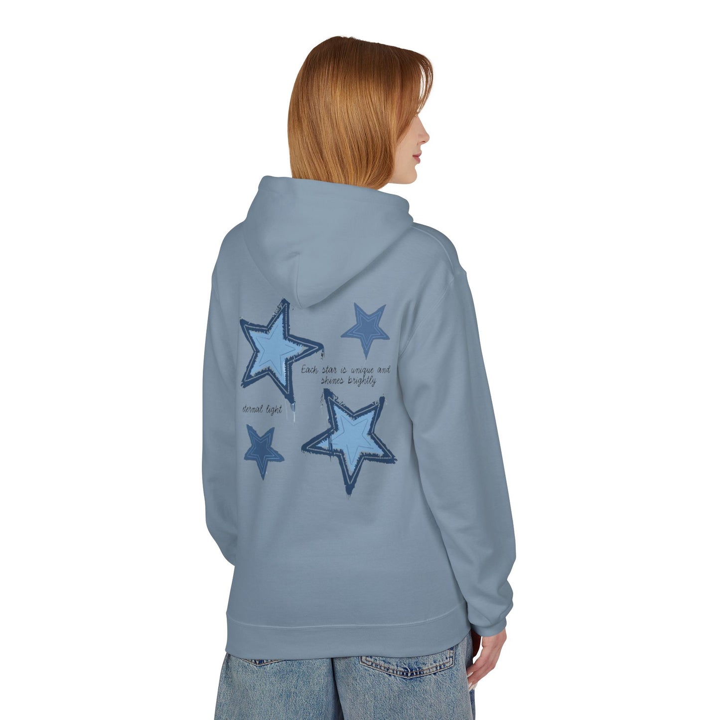 Starlight Minimal Graphic Hoodie