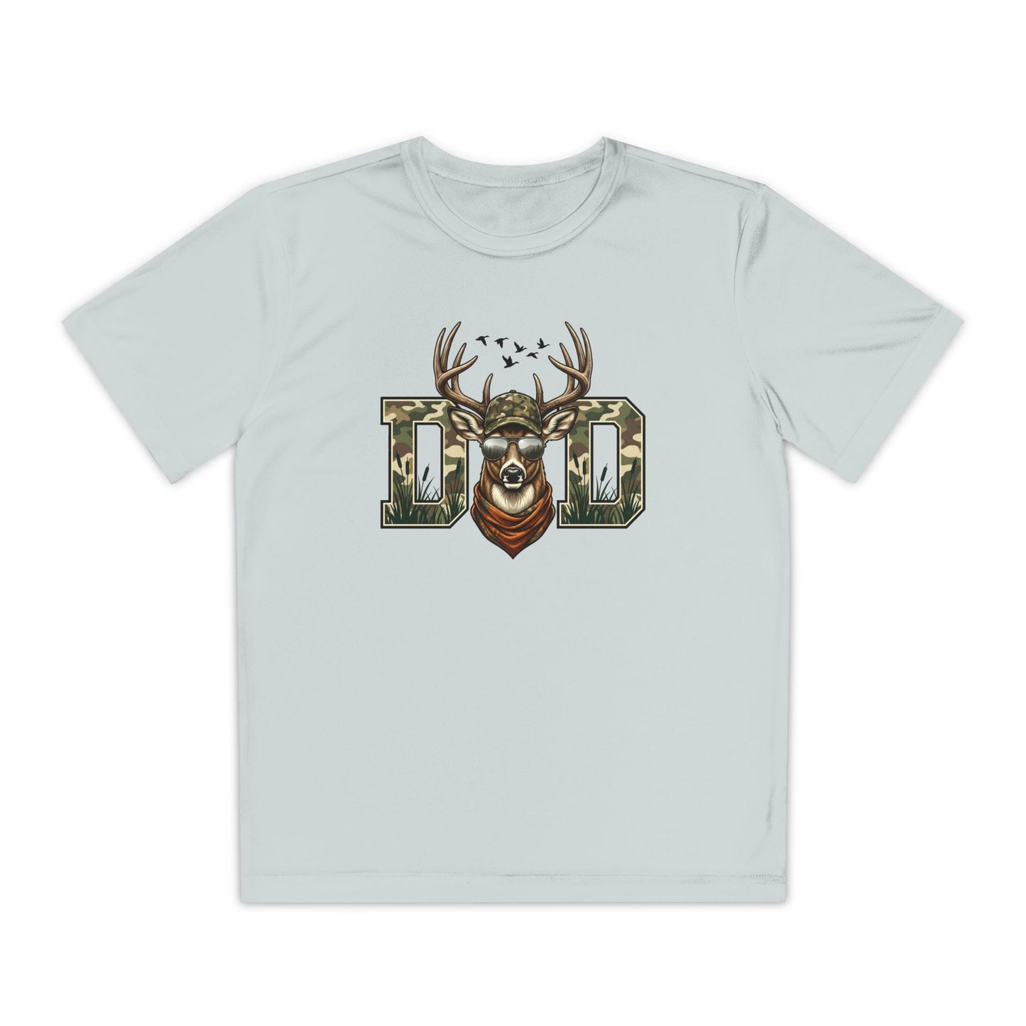 Youth Camo Deer Graphic T-Shirt