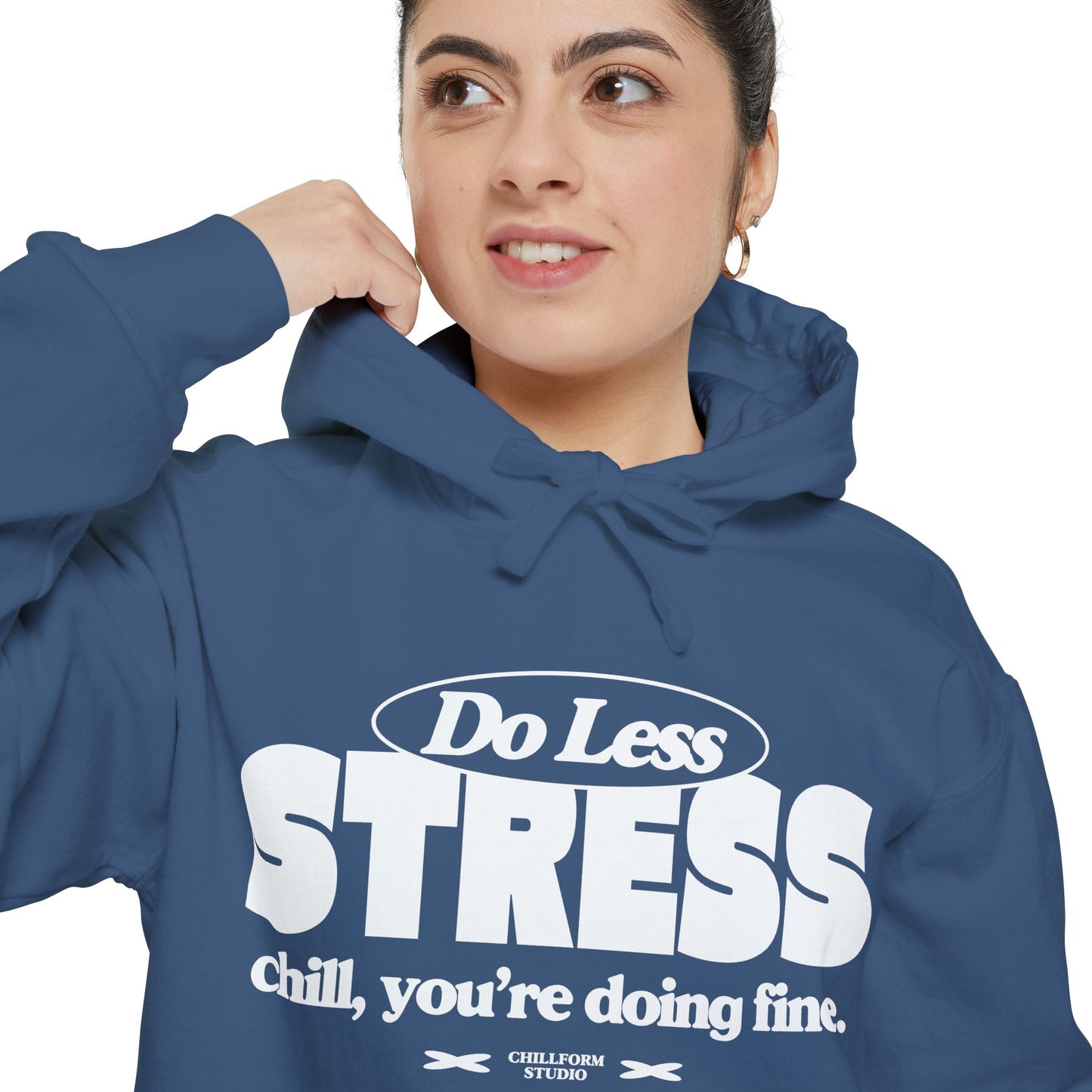 Do Less Stress Relaxed Hoodie