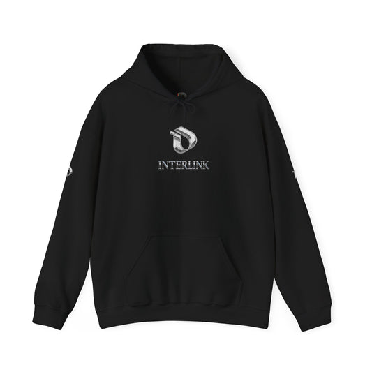 Silver Prism Interlink Pullover Hoodie