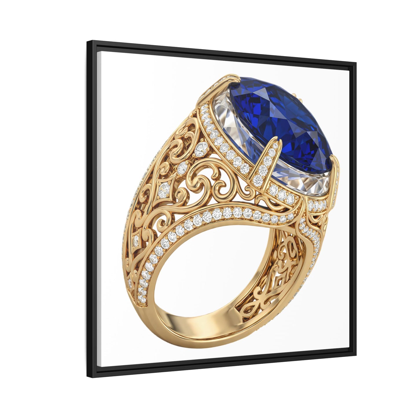 Sapphire Heirloom Canvas Print