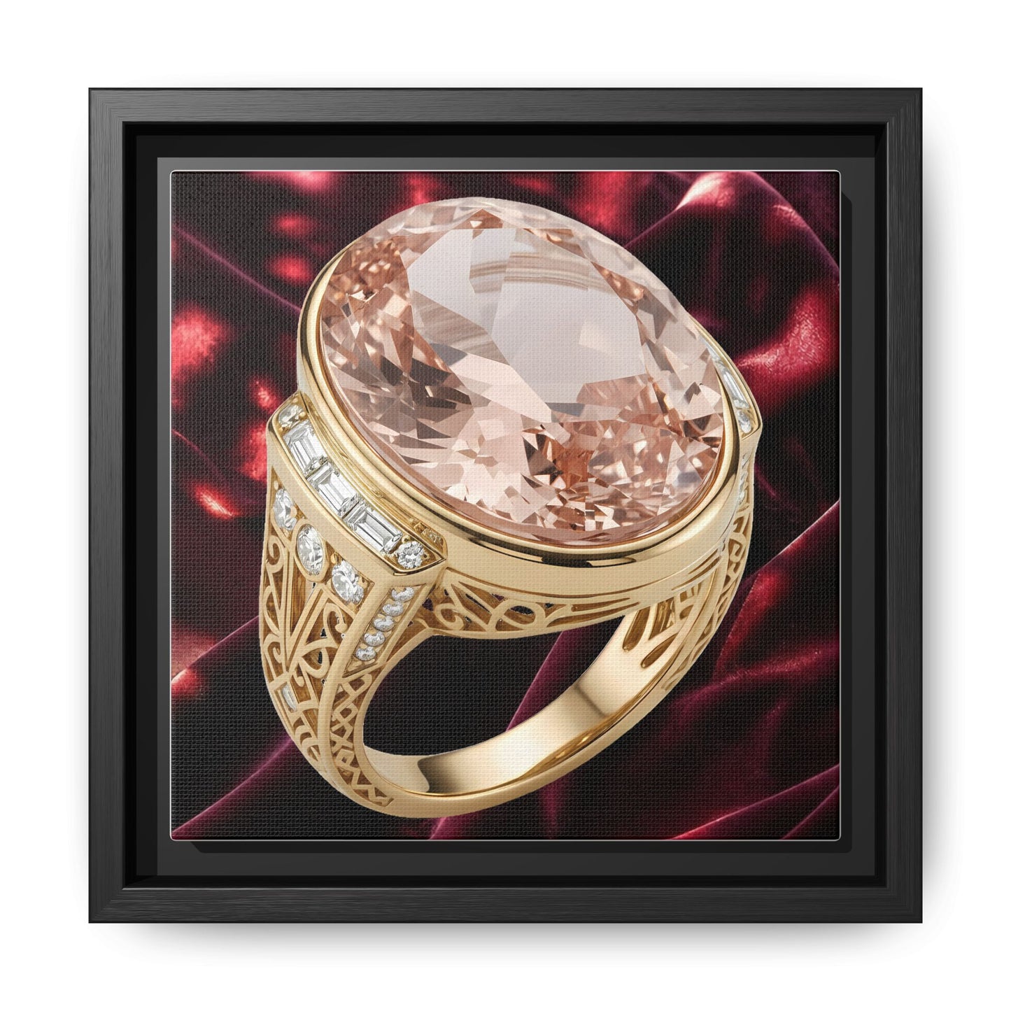 Oval Splendor Canvas