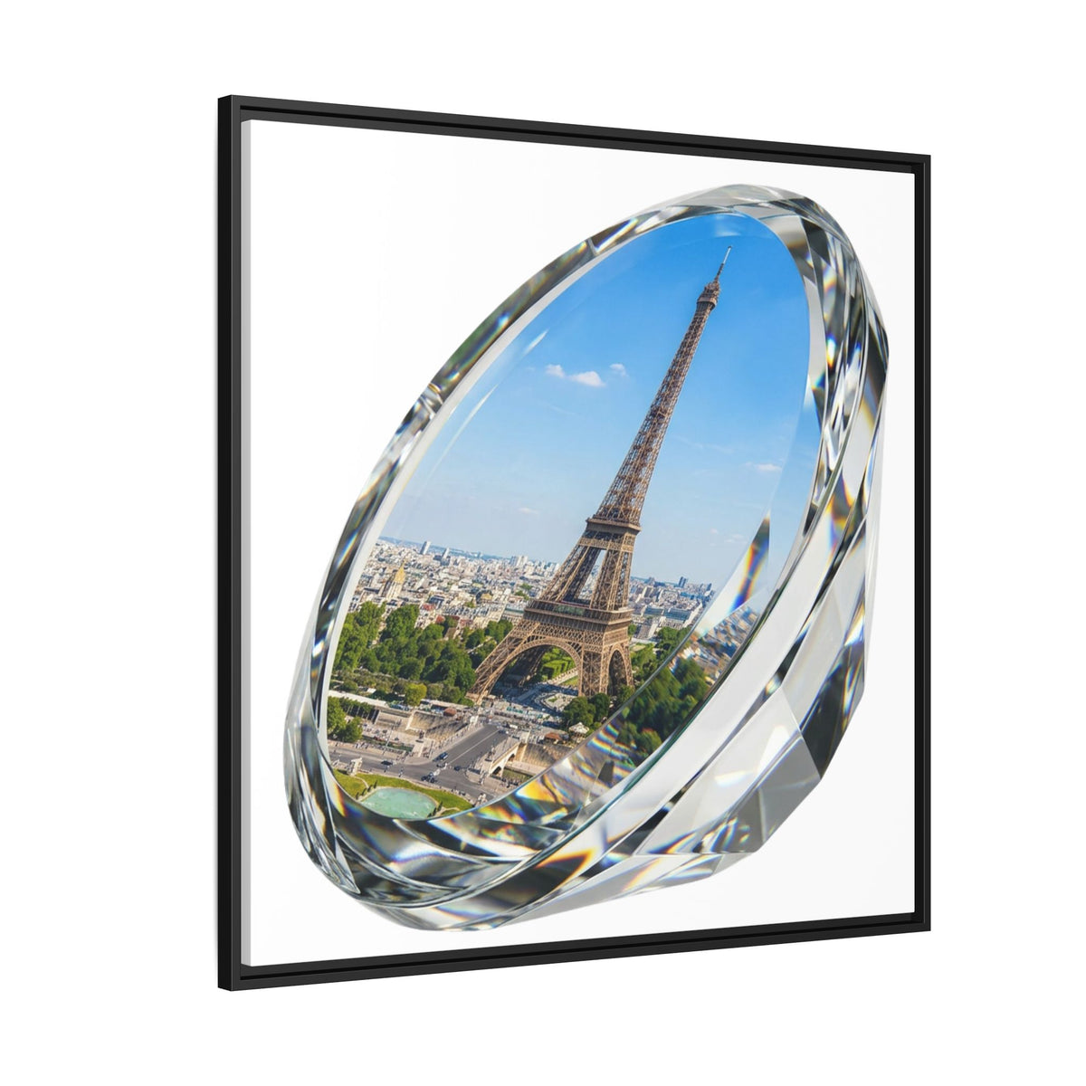 Parisian Vista Framed Art