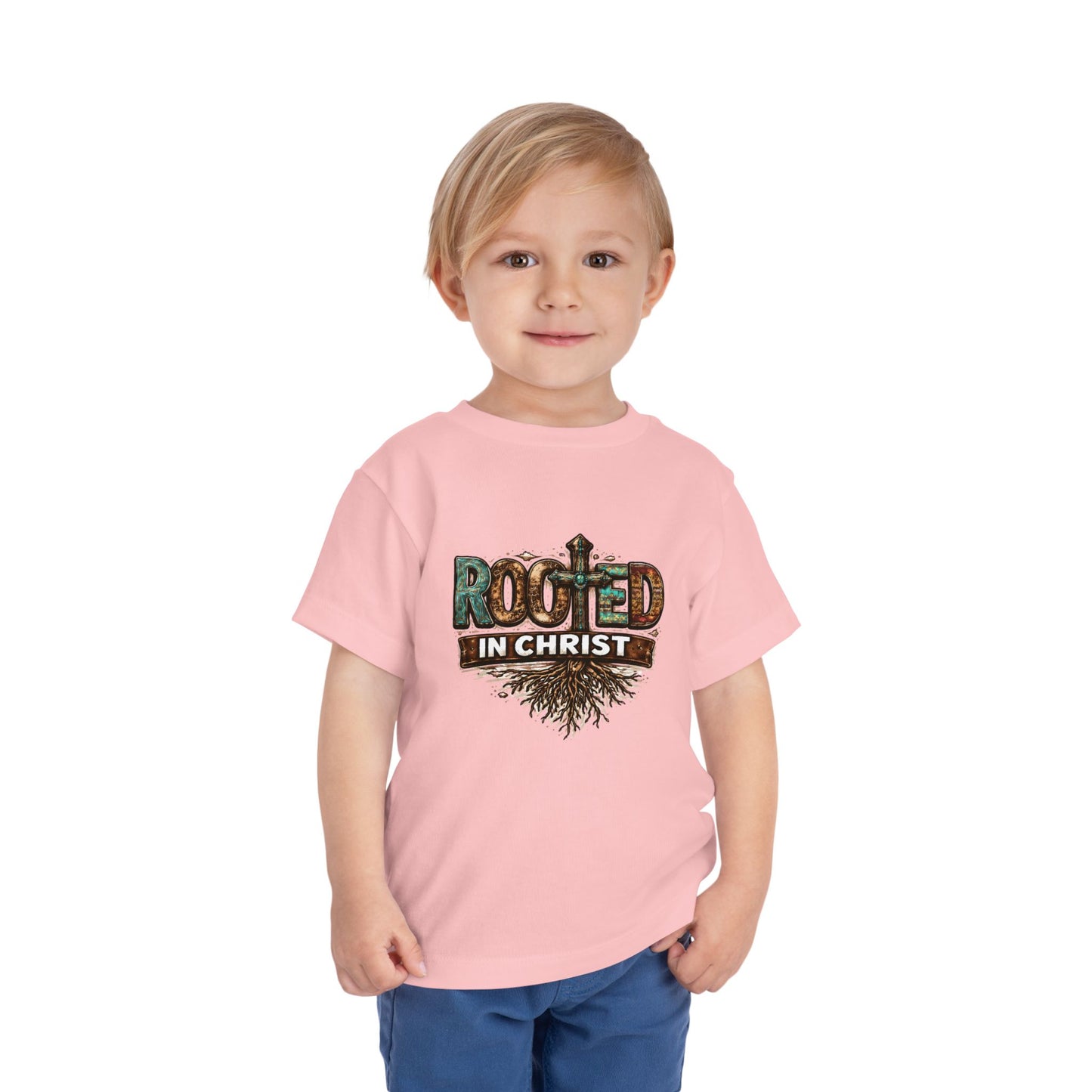 Toddler Rooted in Christ Graphic Tee