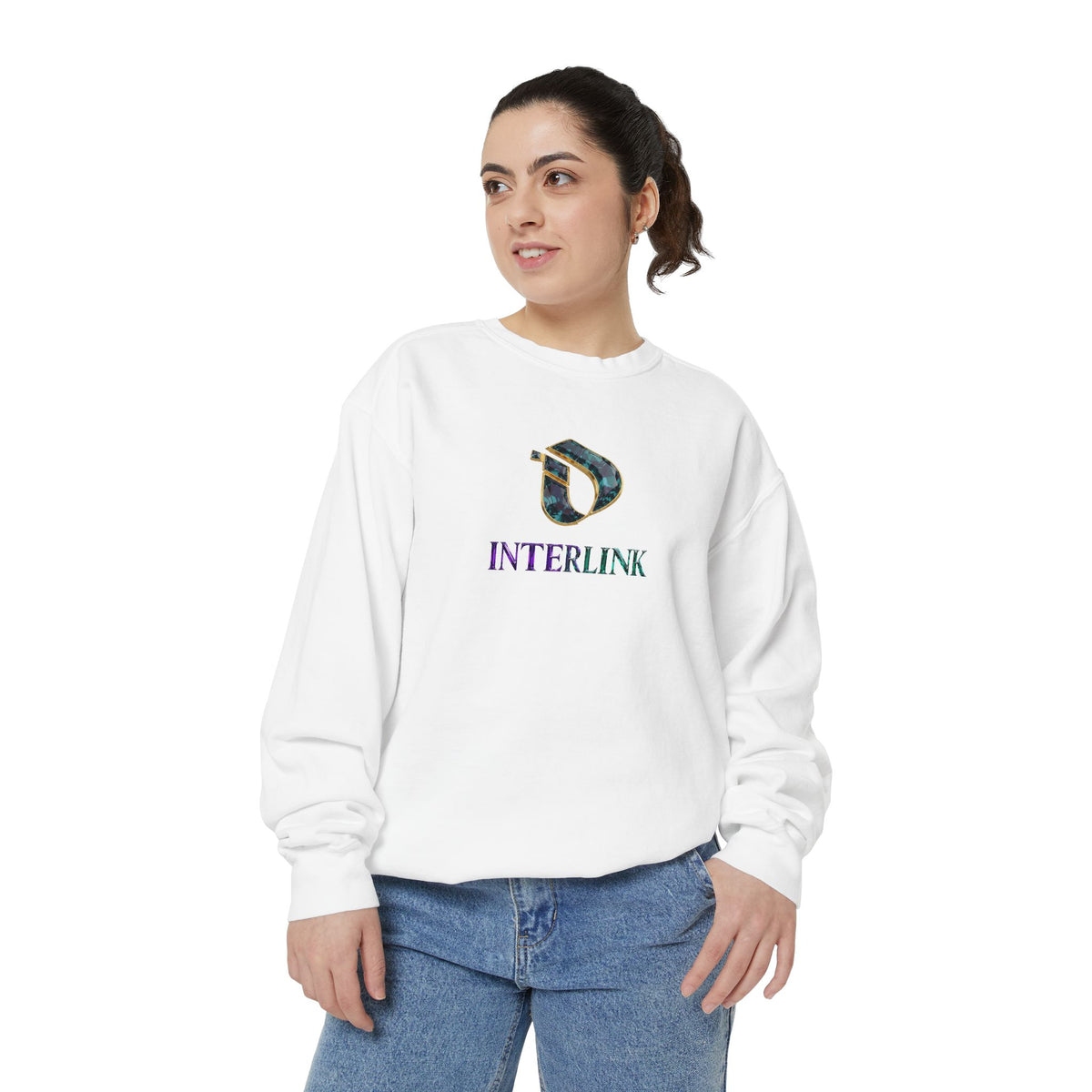 Alexandrite Mosaic Interlink Women’s Sweatshirt