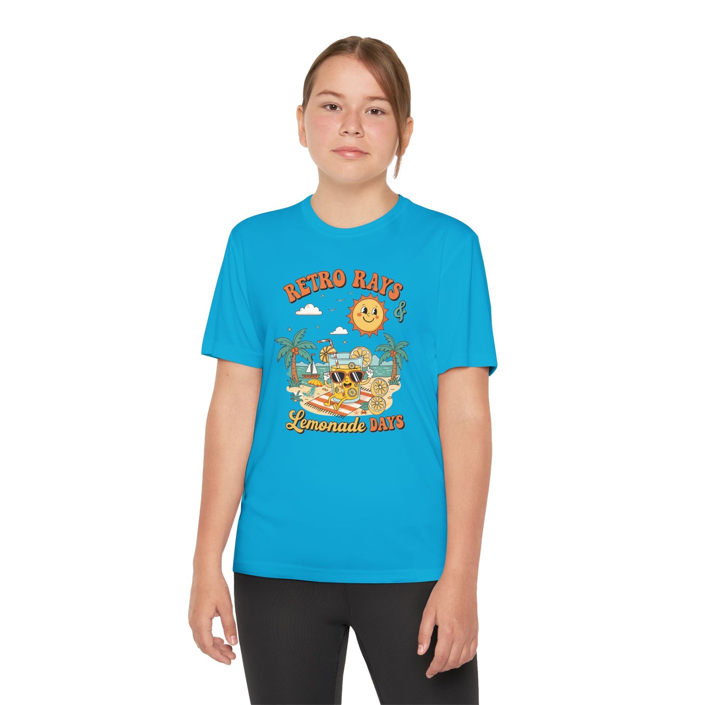 Retro Rays Lemonade Days Youth Tee