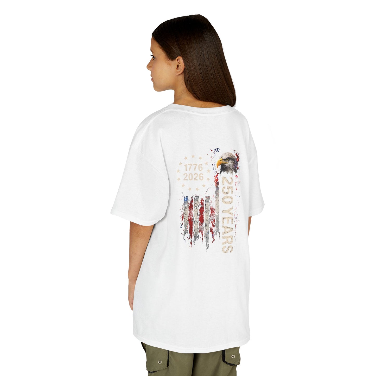 Youth America 250 Years Patriotic T-Shirt