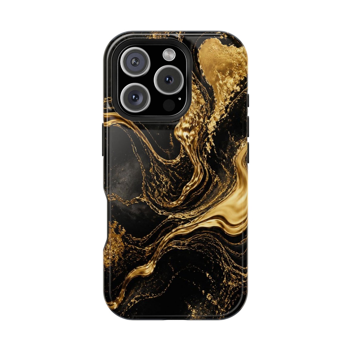 Obsidian Flow Apple Phone Case