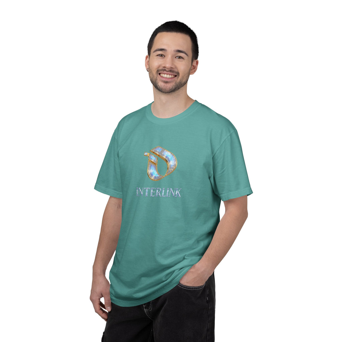 Moonstone Facet Interlink Heavyweight Tee