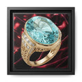 Aquamarine Ring Canvas Art