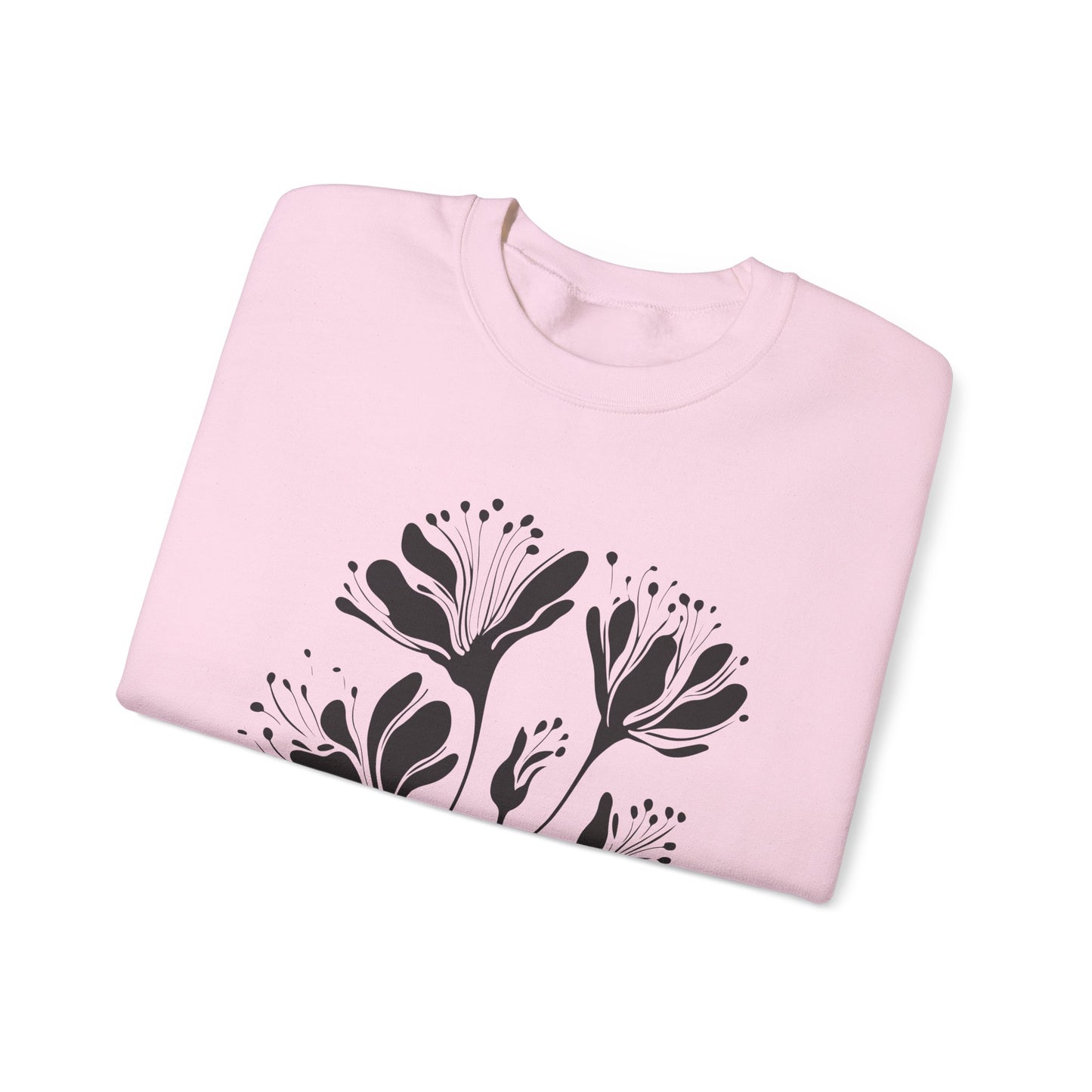 Minimal Floral Line Art Sweatshirt