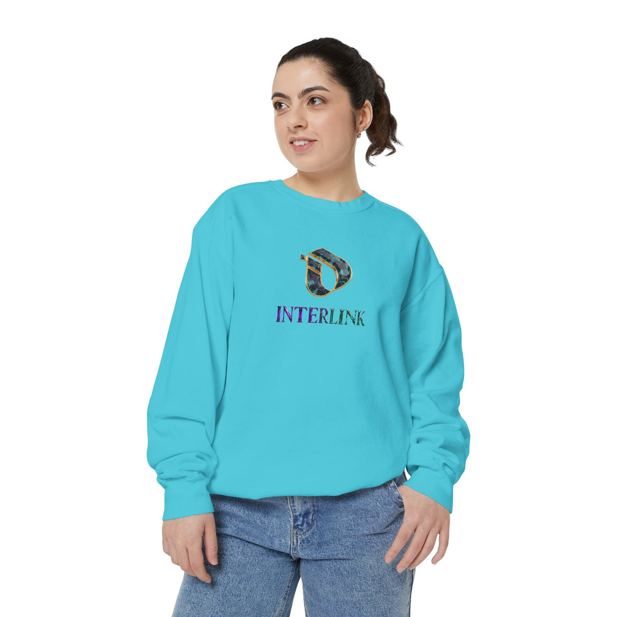 Alexandrite Mosaic Interlink Women’s Sweatshirt