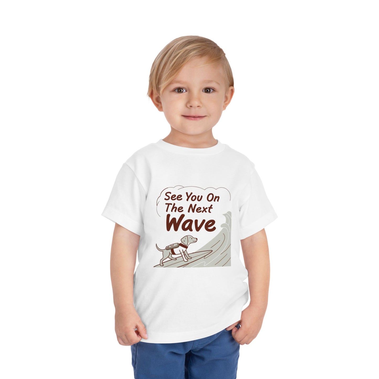 See You On The Next Wave Toddler Tee