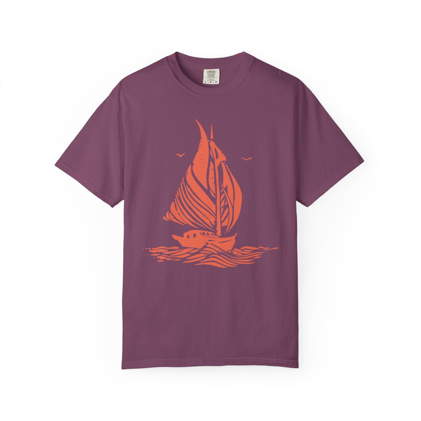 Nautical Sailboat Graphic T-Shirt