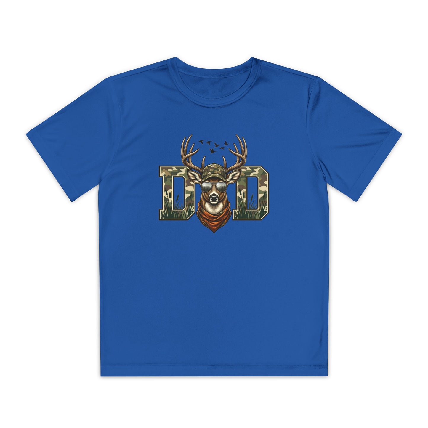 Youth Camo Deer Graphic T-Shirt