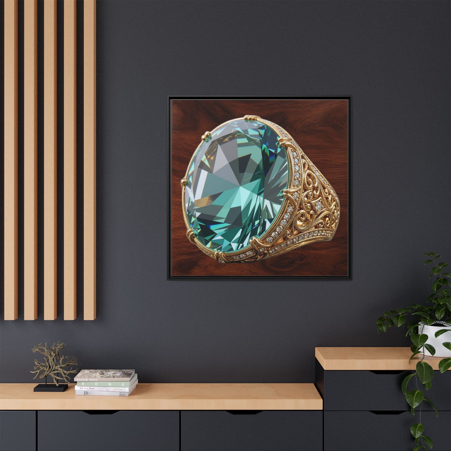 Tourmaline Brilliance Canvas