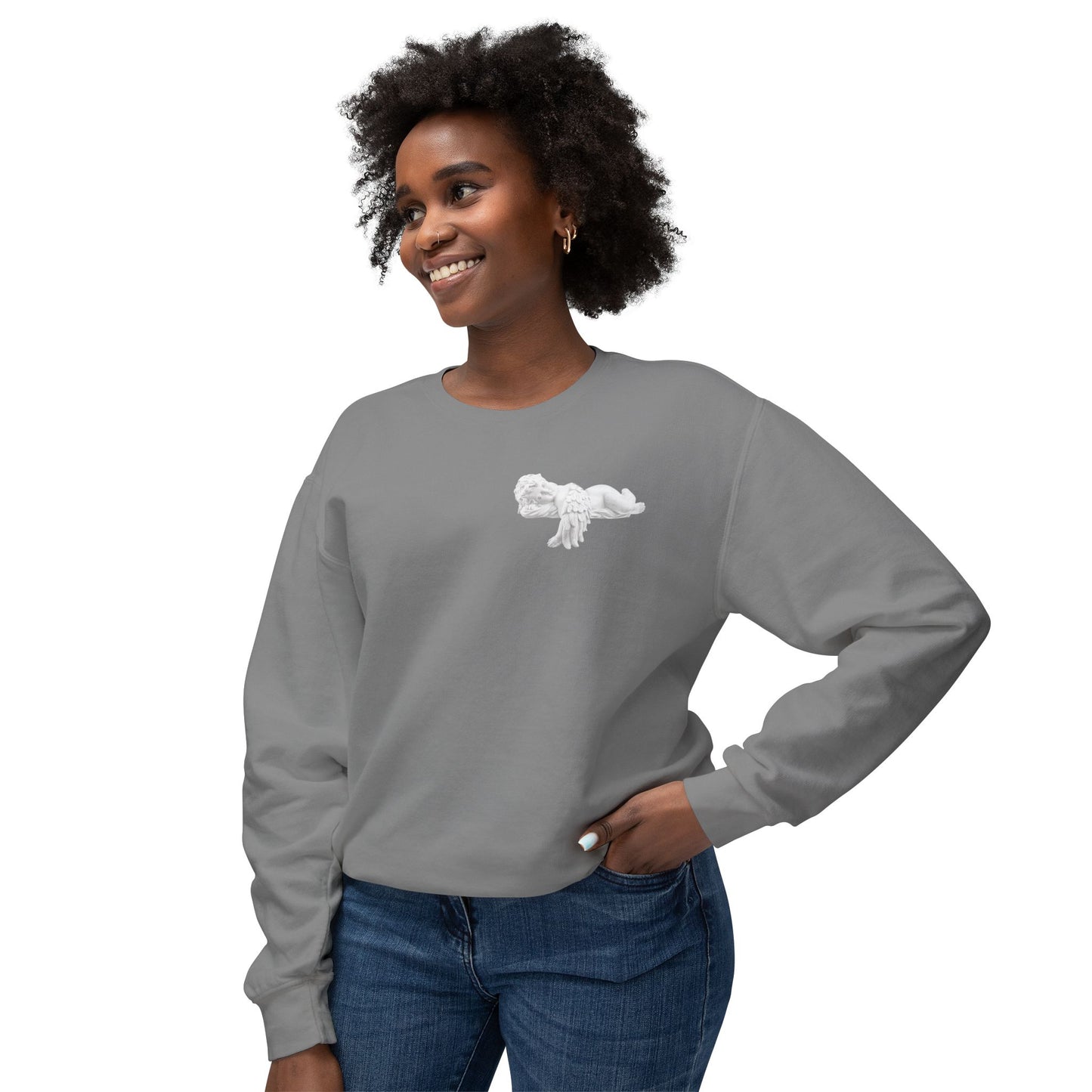 Dramatic Cherub Crewneck