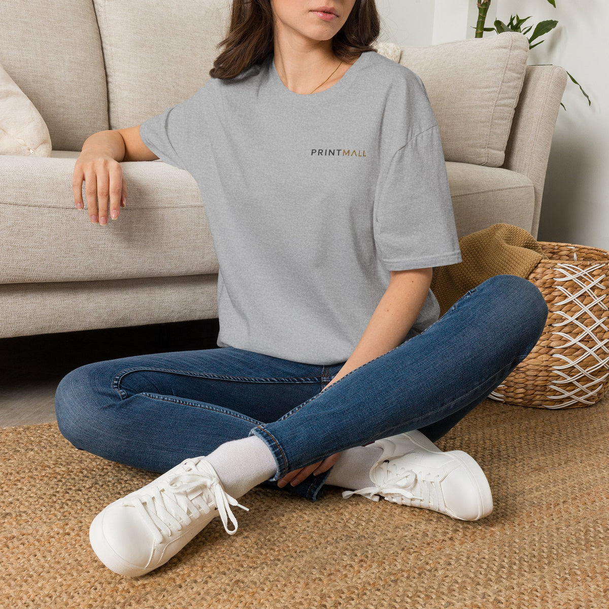 Two Cats Moon Silhouette Women’s Tee
