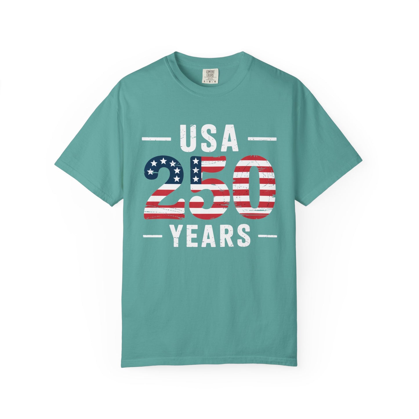 250 American Flag Graphic T-Shirt