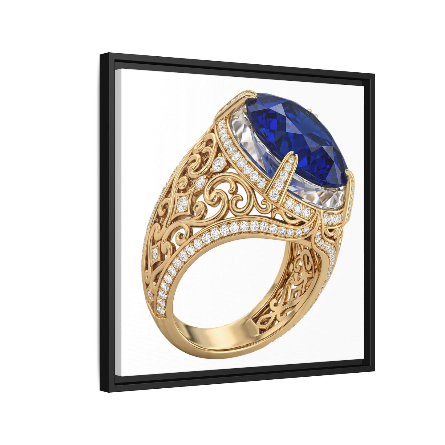 Sapphire Heirloom Canvas Print