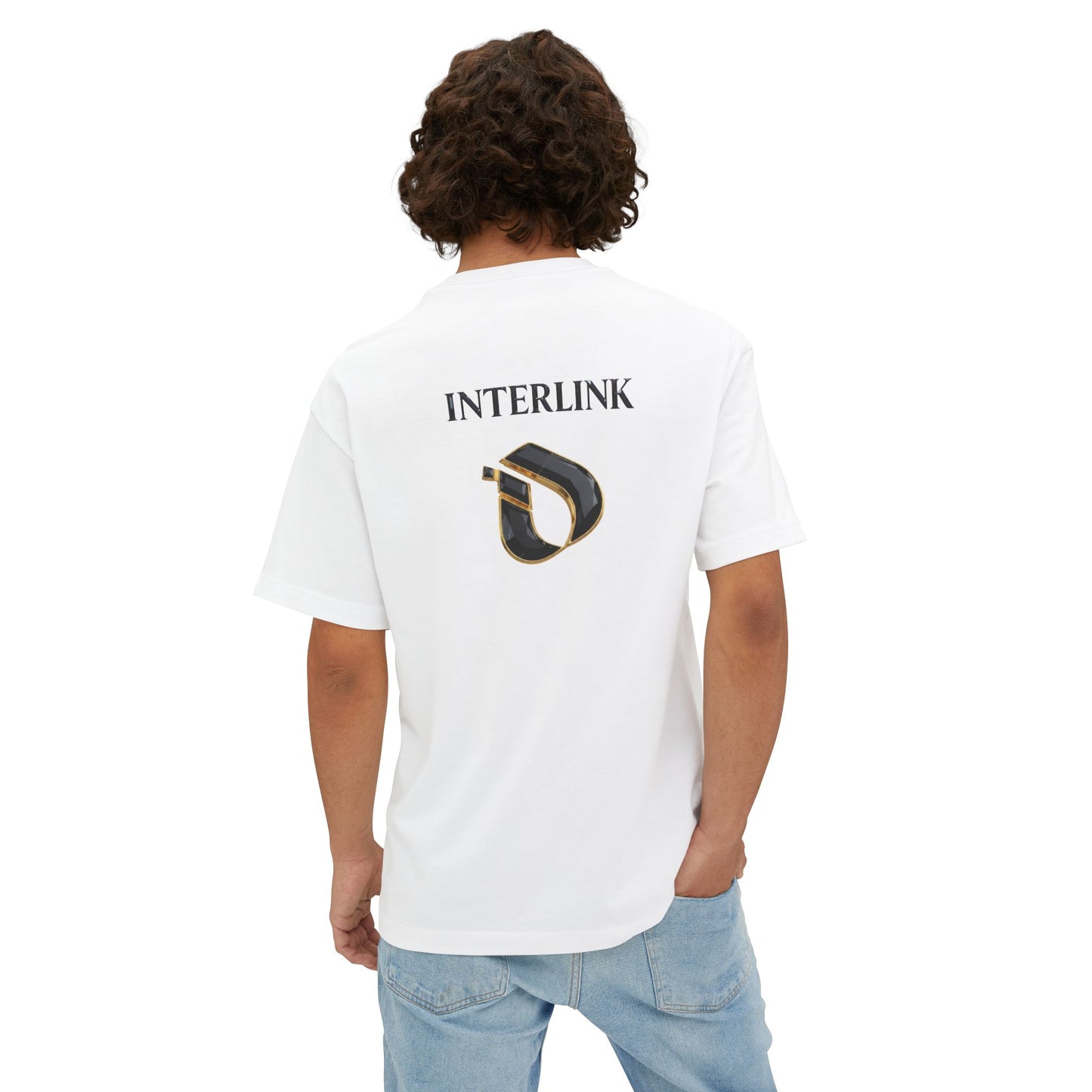 Onyx Facet Interlink Men’s Back Print Tee