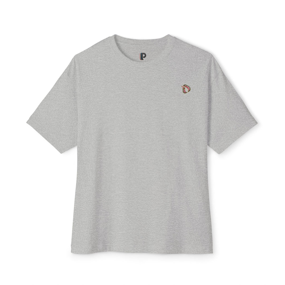 Tourmaline Gem Interlink Back Logo Boxy Tee