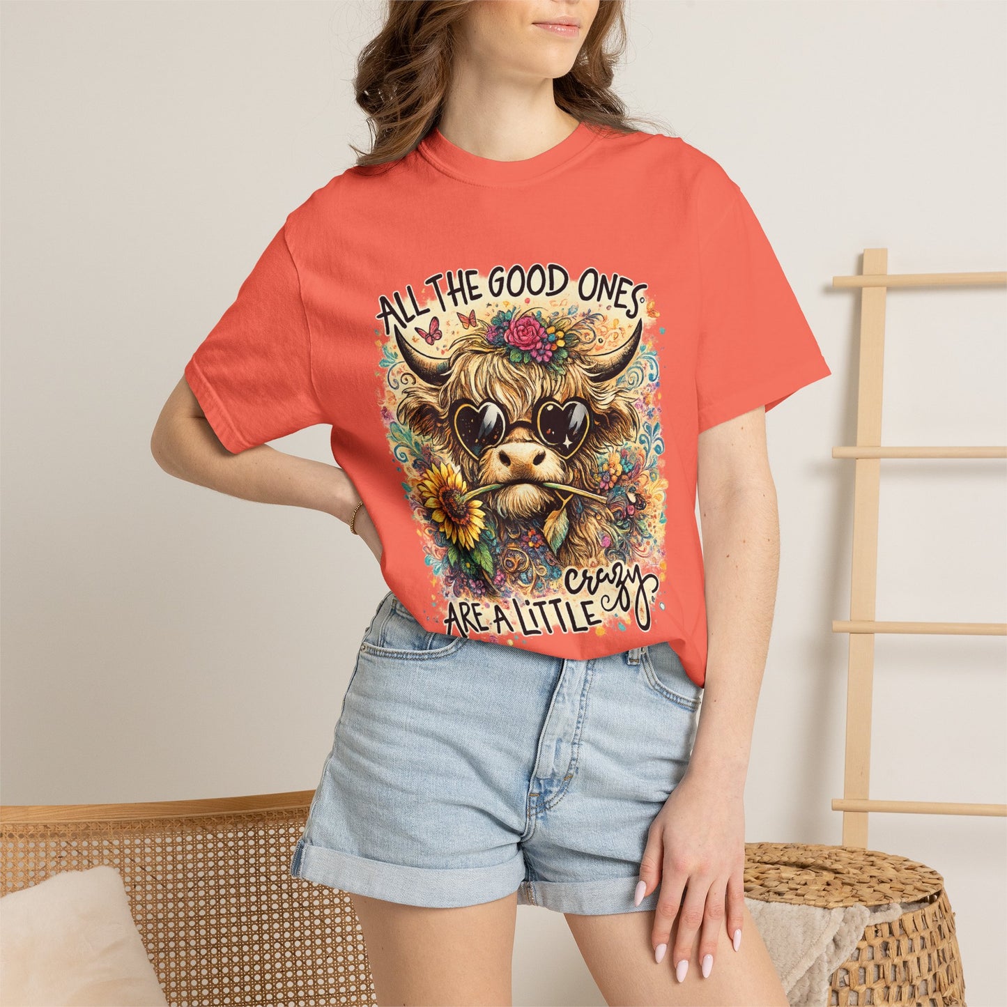 Good Ones Cow Graphic T-Shirt