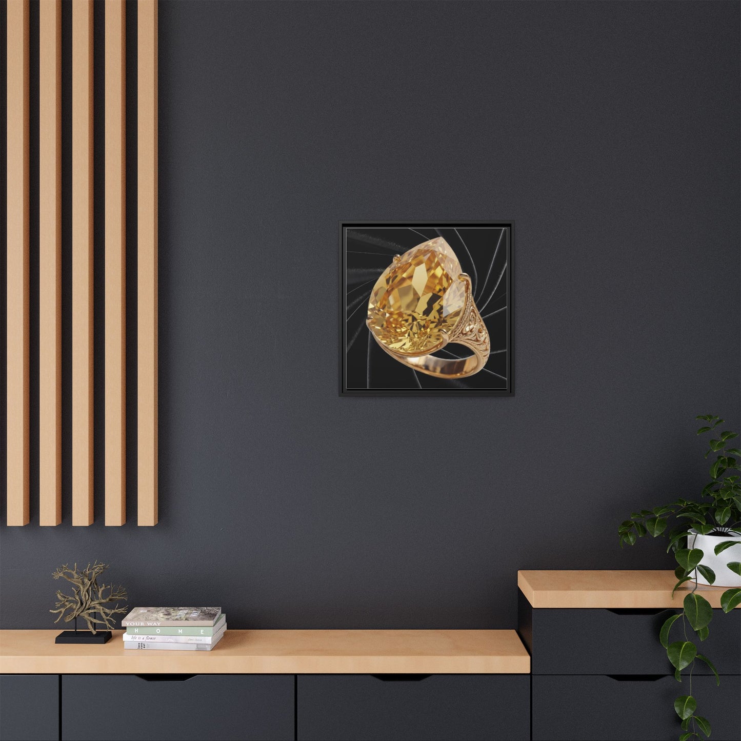 Citrine Nocturne Canvas