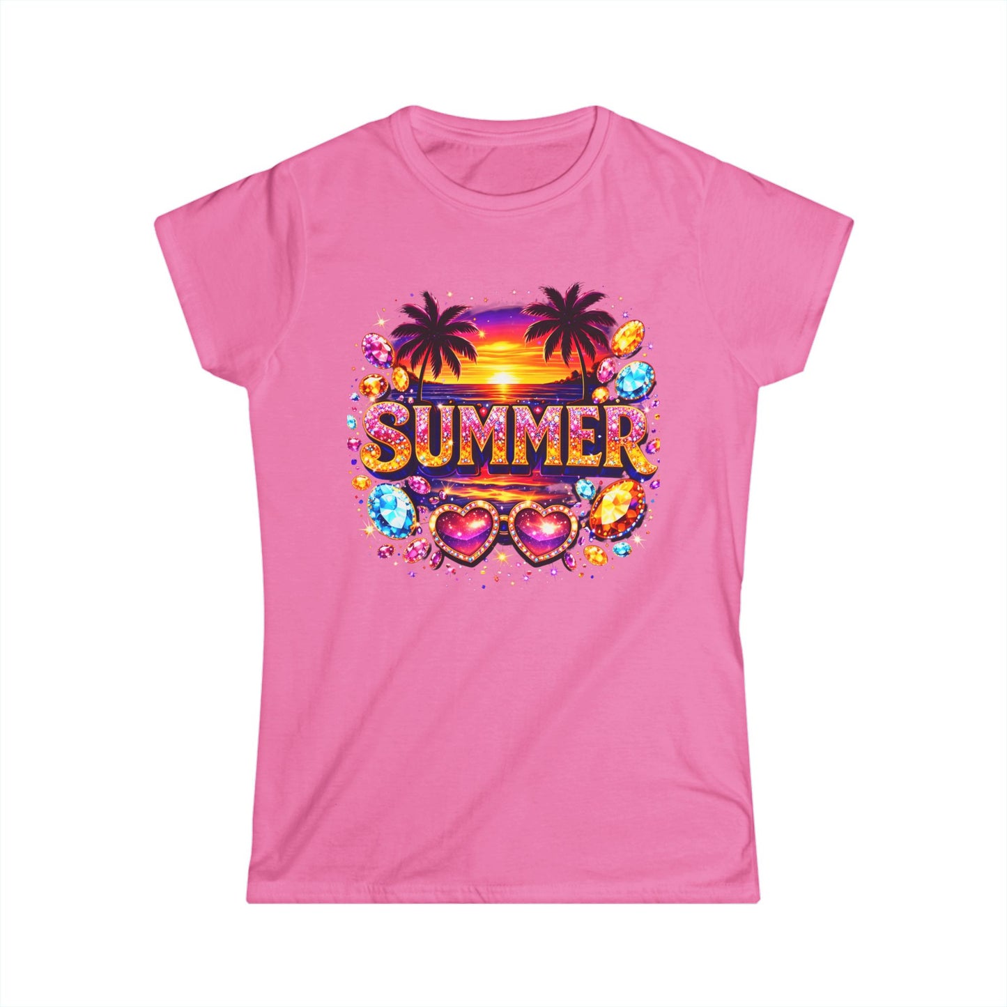 Summer Sunset Graphic T-Shirt