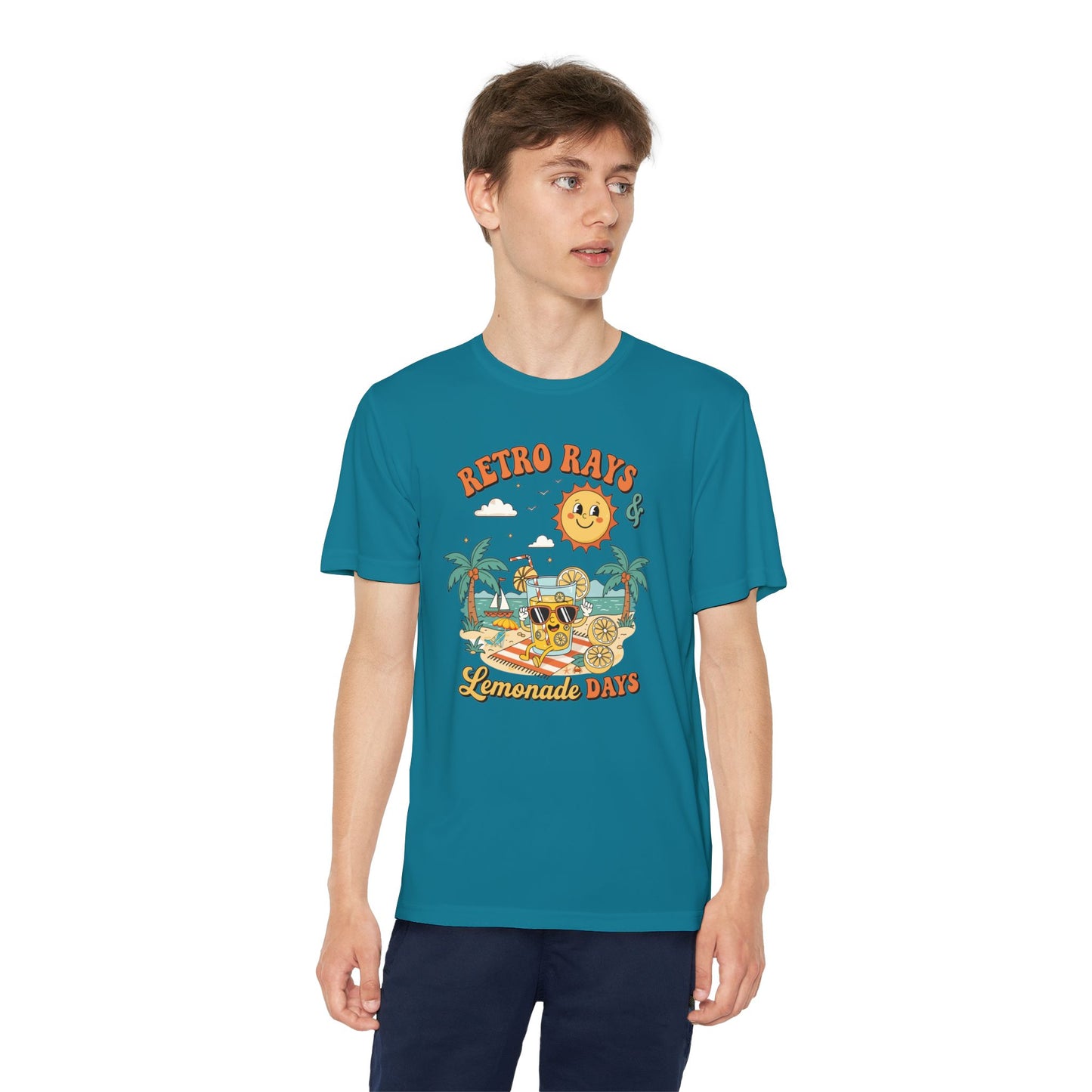 Retro Rays Lemonade Days Youth Tee