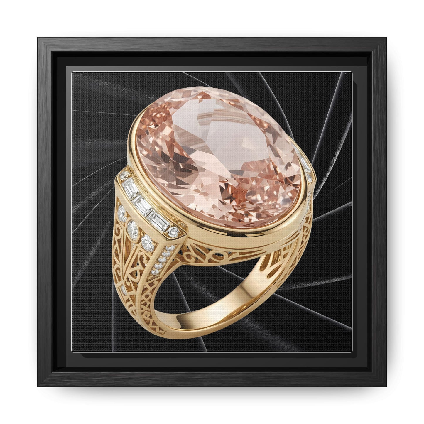 Blush Morganite Canvas