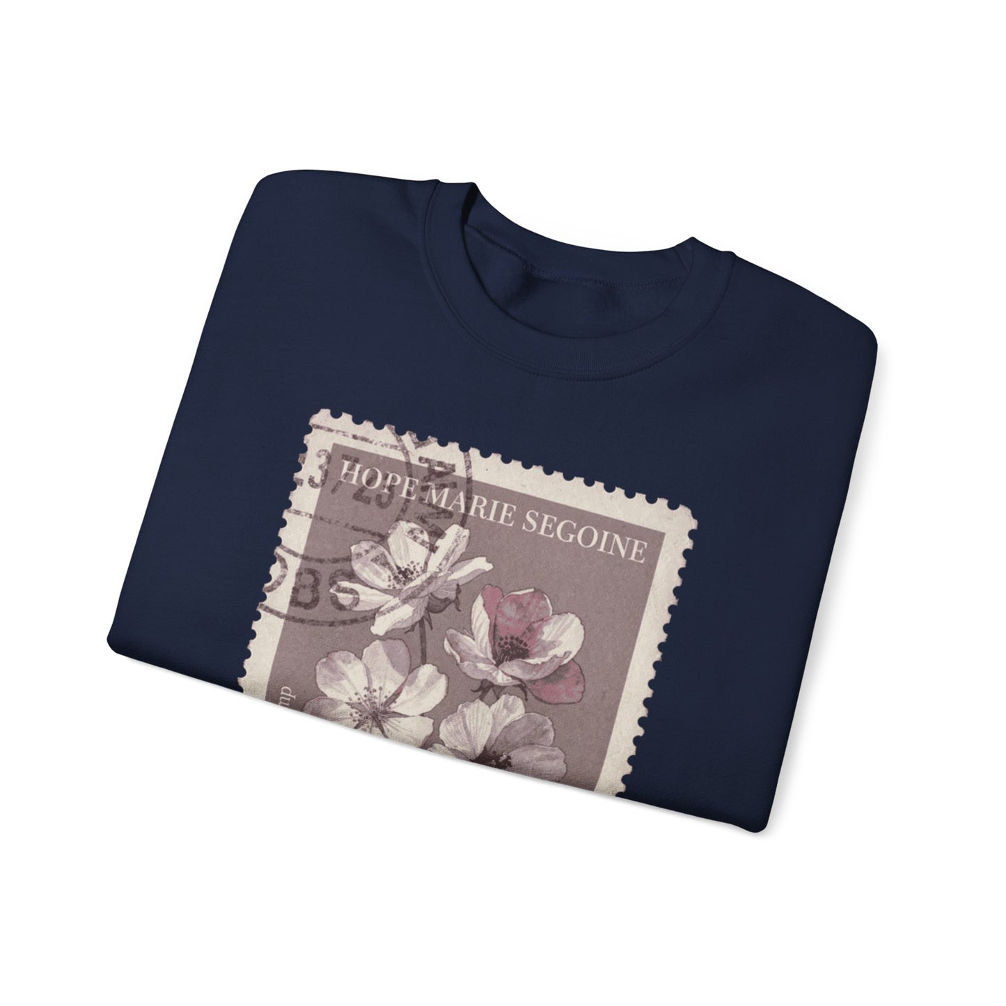 Wildflower Postage Stamp Crewneck