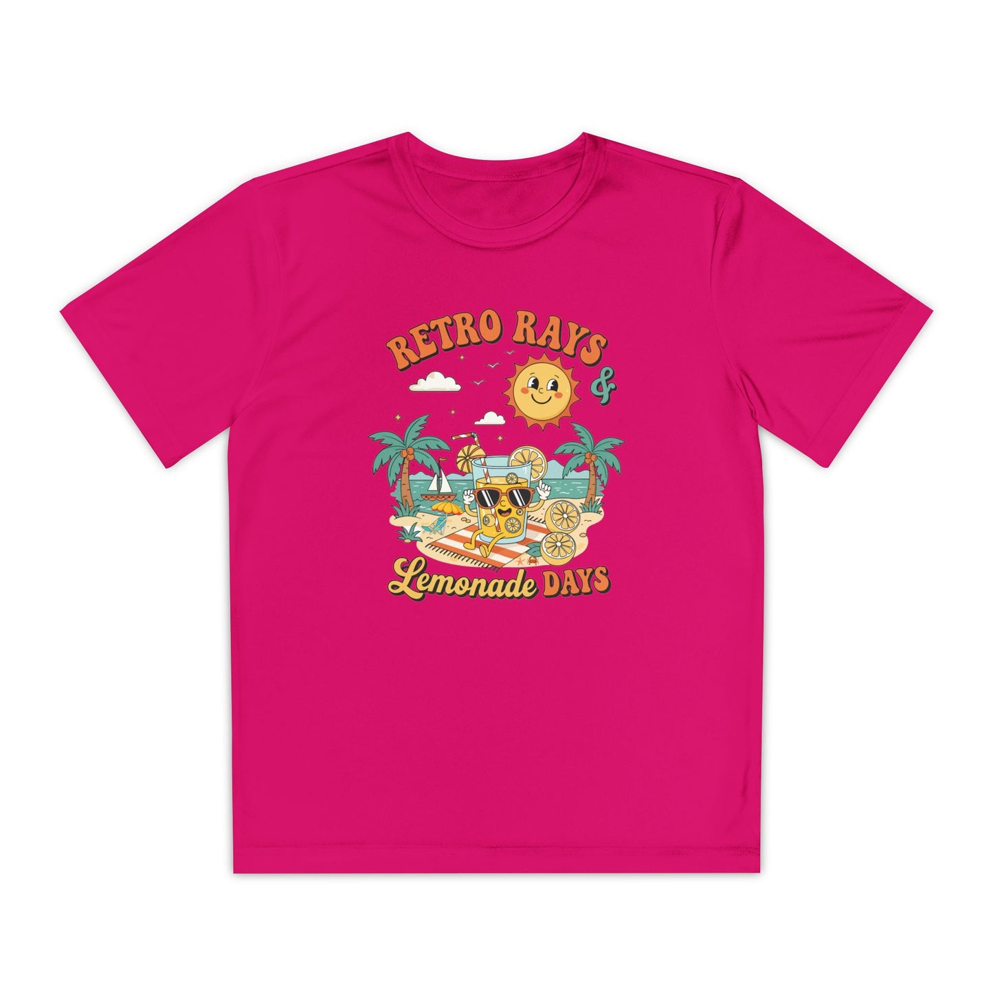 Retro Rays Lemonade Days Youth Tee