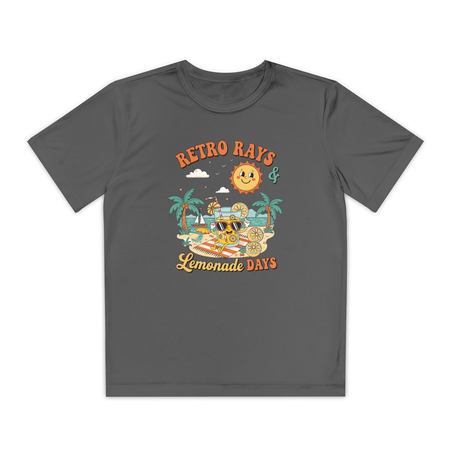 Retro Rays Lemonade Days Youth Tee
