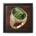 Gilded Peridot Ring Canvas