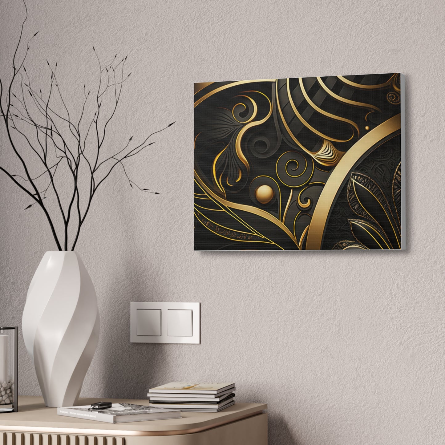 Harmonic Arc Canvas