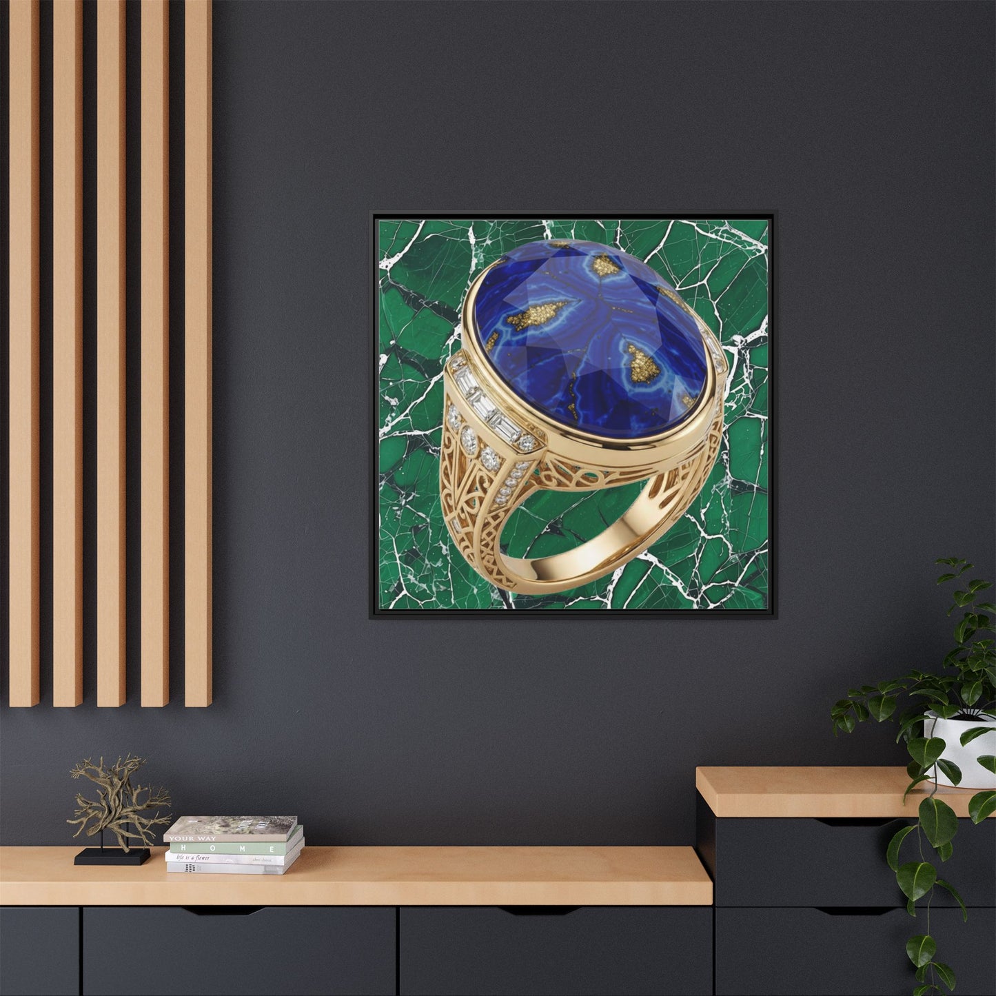 Lapis Lazuli Noble Focus Canvas