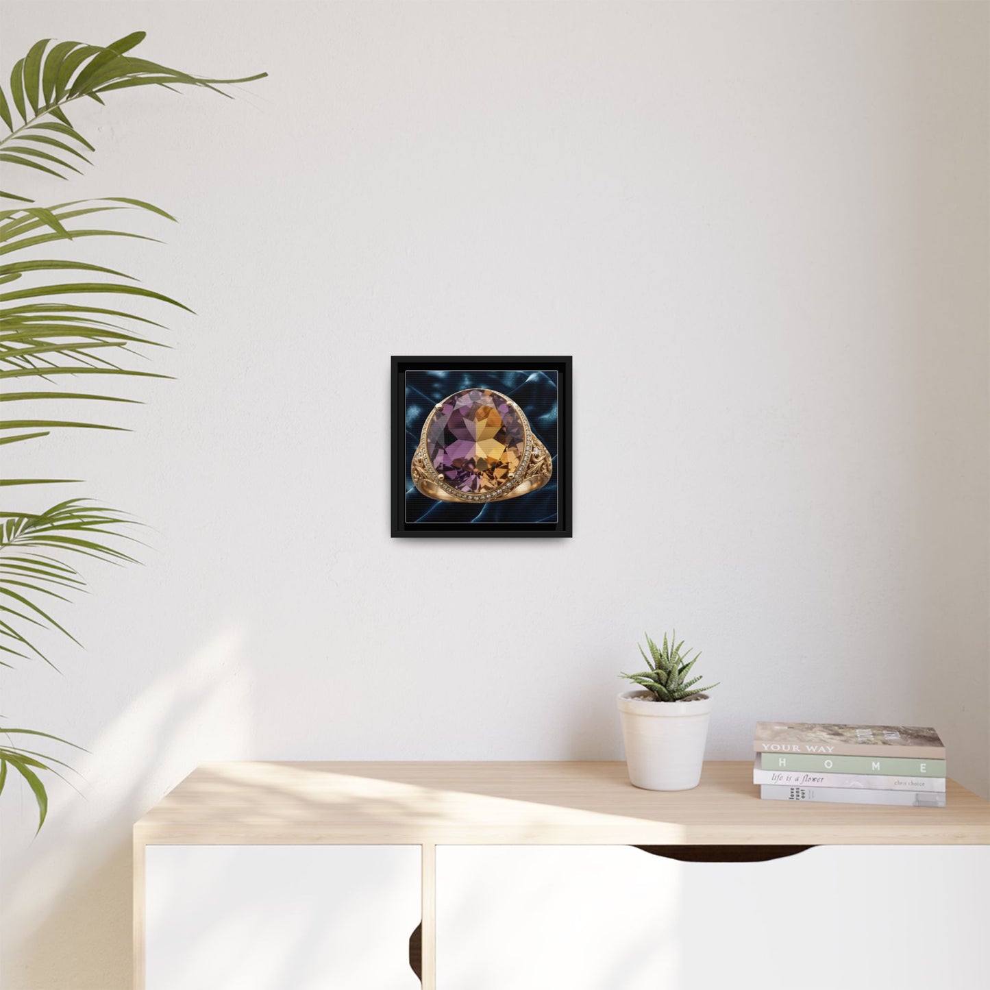 Radiant Ametrine Heirloom Ring Canvas