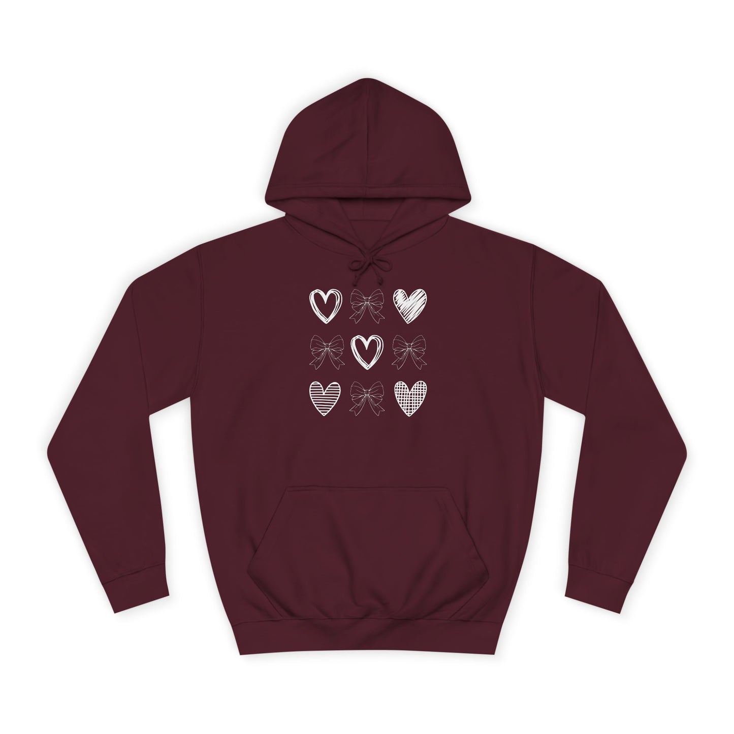 Six Hearts Sketch Hoodie
