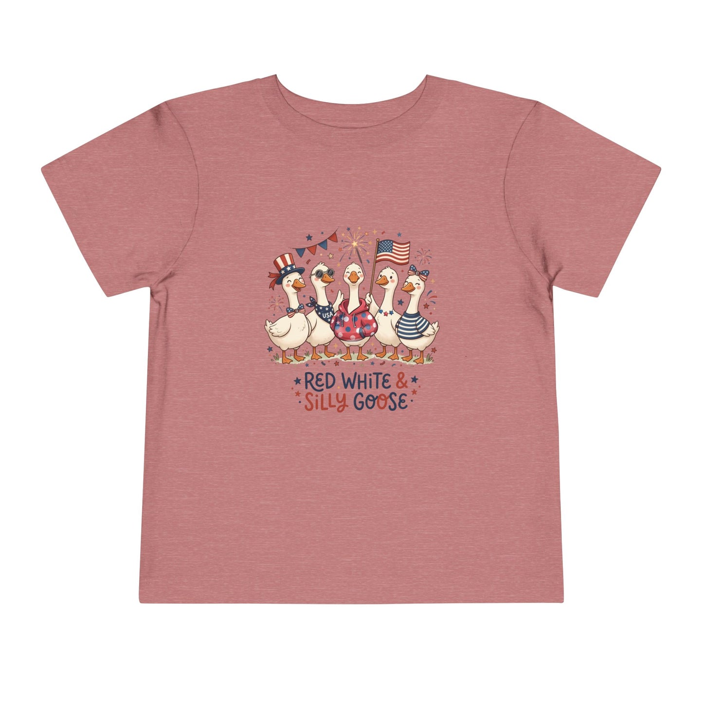 Red White & Silly Goose Toddler T-Shirt