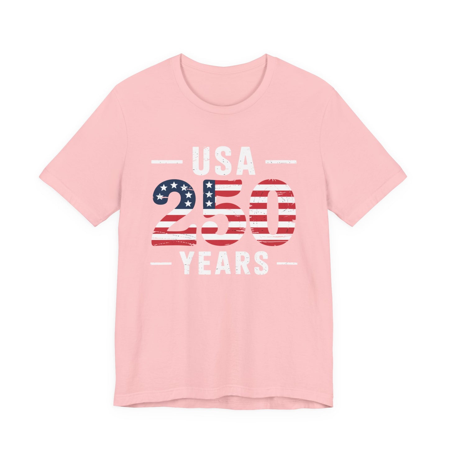 USA 250 Years Patriotic Flag T-Shirt
