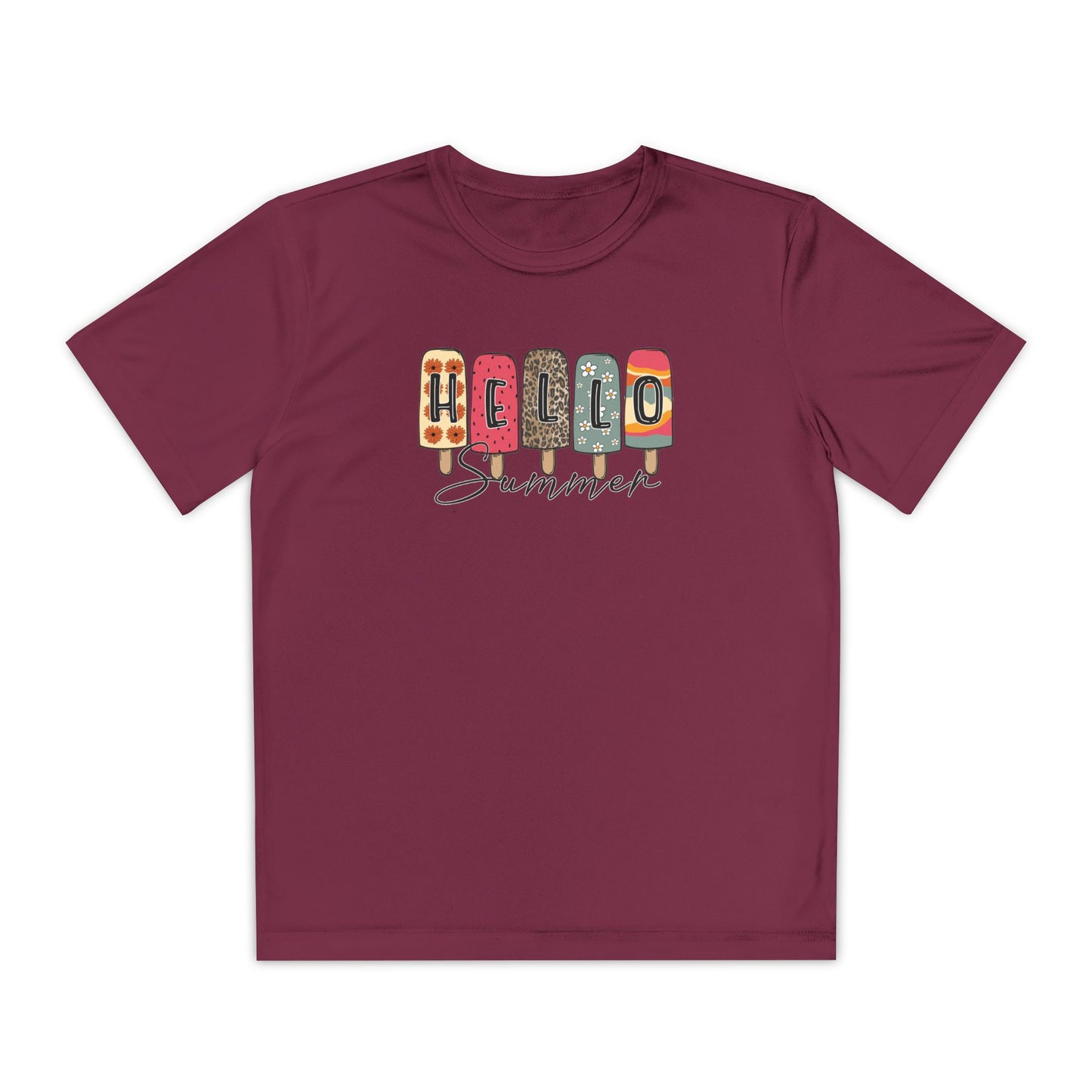 Hello Summer Popsicle Youth Tee