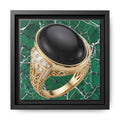 Onyx Verde Marble Canvas