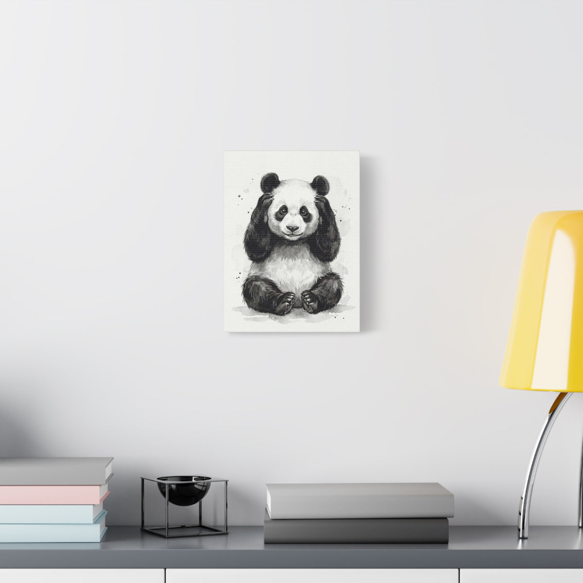 Baby Panda Canvas Print